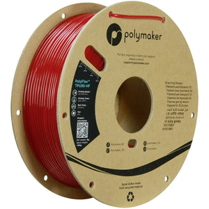 B-Ware Polymaker Filament Druckmaterial Tpu Poly Flex Flexibel Rot 3 D Druck 2.85 Mm 1 Kg