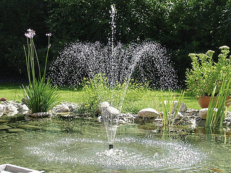 Pontec 57123 Springbrunnenpumpe Mit Skimmeranschluss 1500 L/H B-Ware - 4010052571232