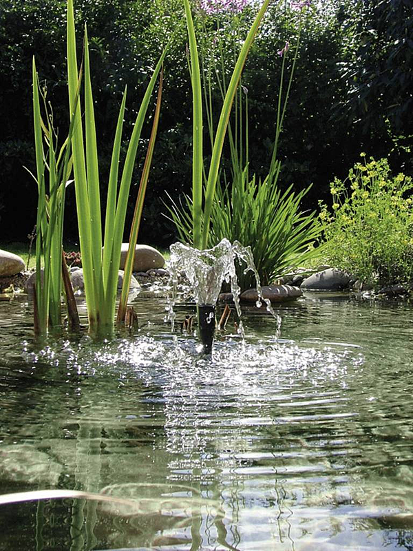 Pontec 57123 Springbrunnenpumpe Mit Skimmeranschluss 1500 L/H B-Ware - 4010052571232