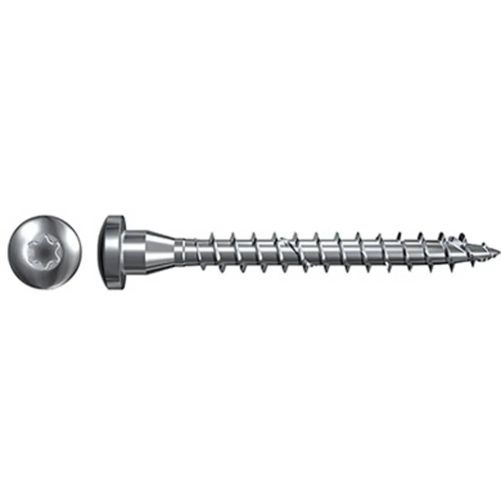 B-Ware Fischer Senkkopfschraube Holzverbinder Sechsrund Stahl 5 Mm 50 Mm 200 Stück - 4048962254037