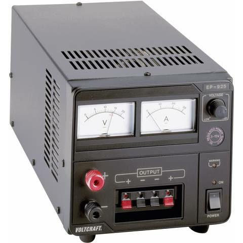Alimentation de laboratoire Voltcraft EP 925 (3,15 V CC, 2,25 A, 375 W) - Produit reconditionné