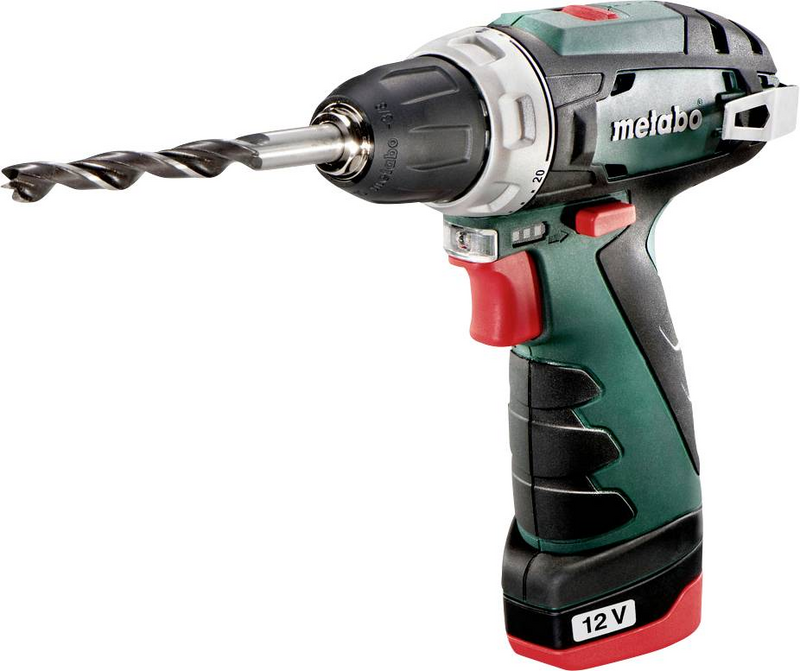 Metabo Powermaxx Bs Basic Akku Bohrschrauber 12 V 2.0 Ah Li Ion Akkuschrauber B-Ware - 4061792196483