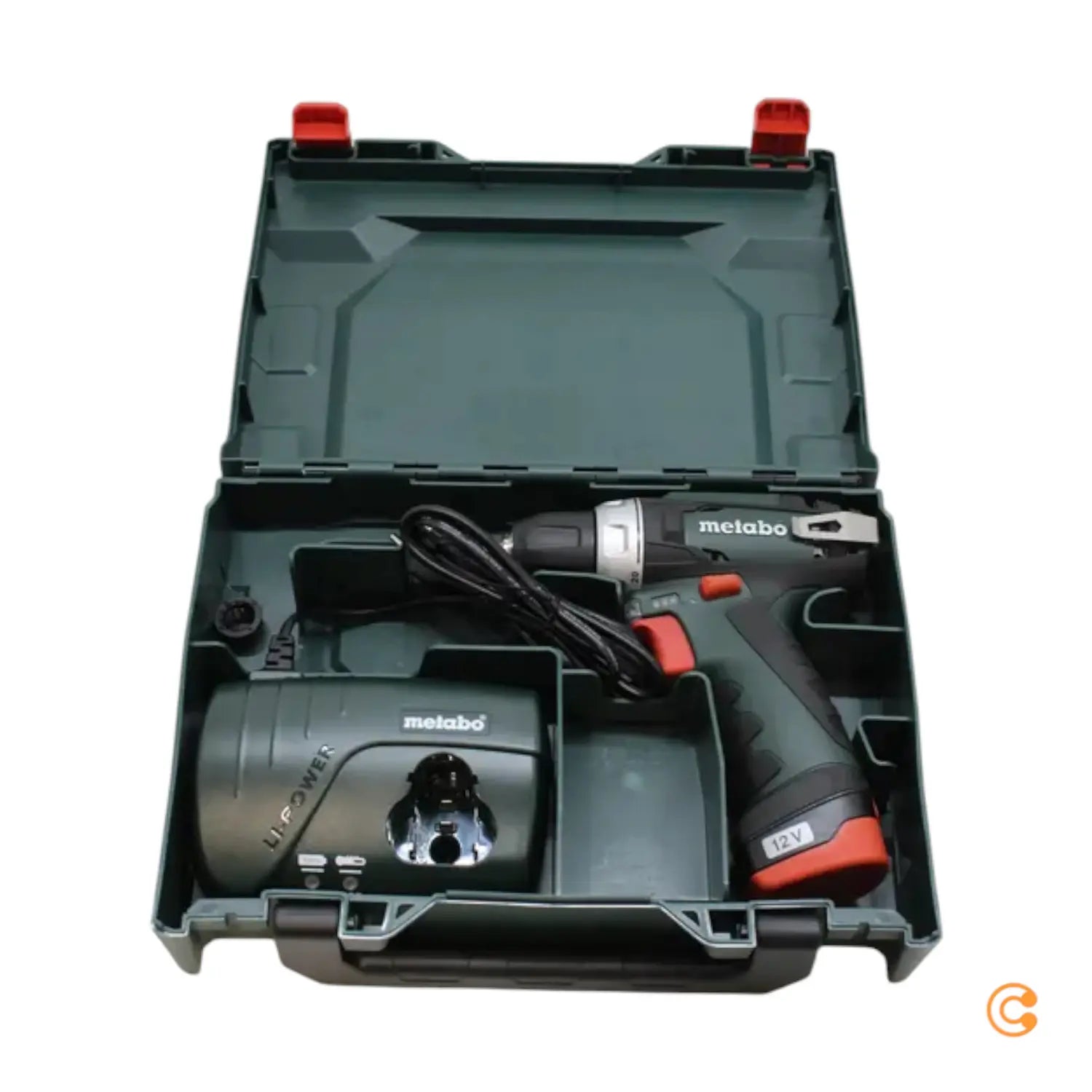 B-Ware Metabo Power Maxx Akku Bohrschrauber Bohrschrauber 2 Ah Li Ion Siehe Text/Foto