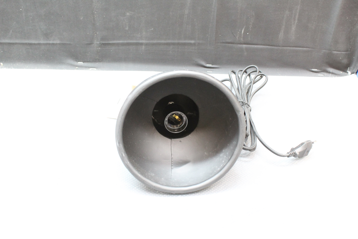 Pr Home Hängelampe Pendelleuchte Lampe Leuchte Schwarz Zink E27 Fassung B-Ware - 7330976076024
