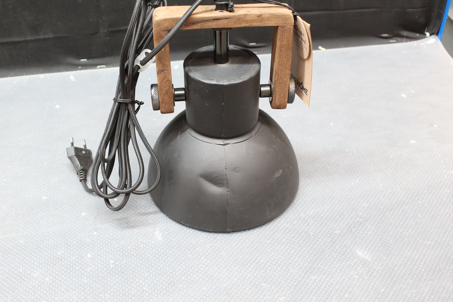 Pr Home Hängelampe Pendelleuchte Lampe Leuchte Schwarz Zink E27 Fassung B-Ware - 7330976076024
