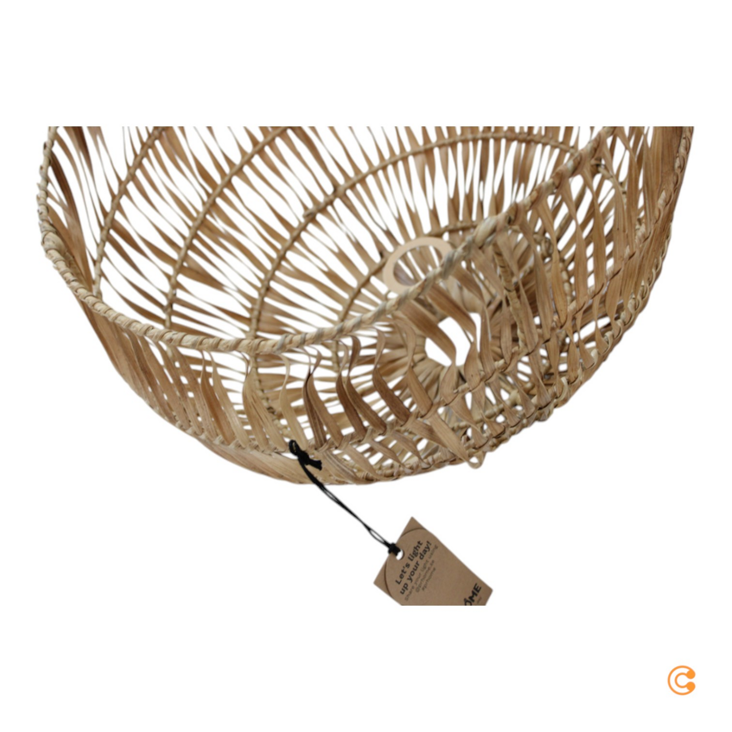 Pr Home Außenhängelampe Lace Naturfaser Steckerkabel ø46cm Siehe Text/Foto C-Ware - 7330976139019