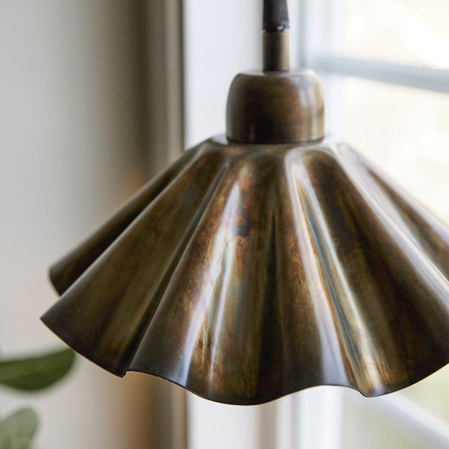 B-Ware Pr Home Hängelampe Pendelleuchte Aira Messing Metall E27 Led ø 25 Cm Mit Stecker - 7330976141630