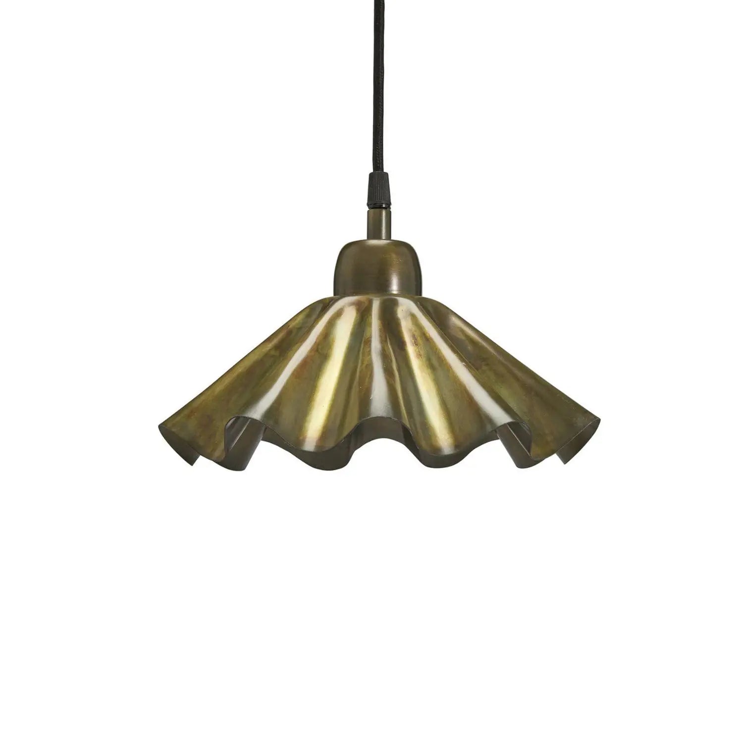 B-Ware Pr Home Hängelampe Pendelleuchte Aira Messing Metall E27 Led ø 25 Cm Mit Stecker - 7330976141630