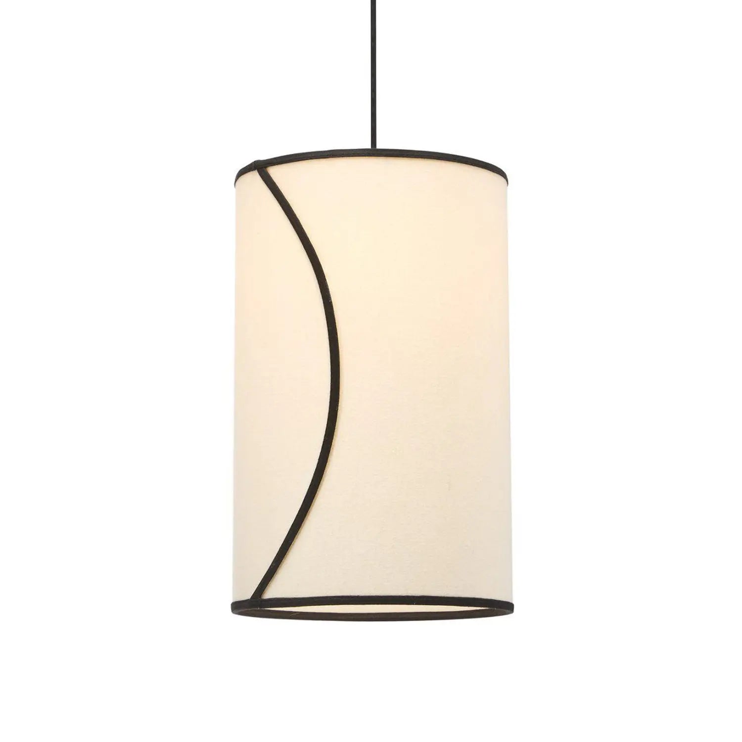 B-Ware Pr Home Hängelampe Pendelleuchte Ava Bio Baumwolle Cremefarben Lampenschirm - 7330976142361