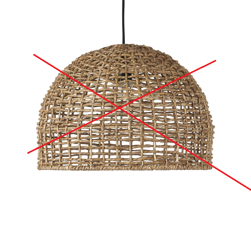 Pr Home Cebu Hänge Lampakanay Schirm Pendelleuchte Hängelampe Siehe Text/Foto B-Ware - 7330976057849