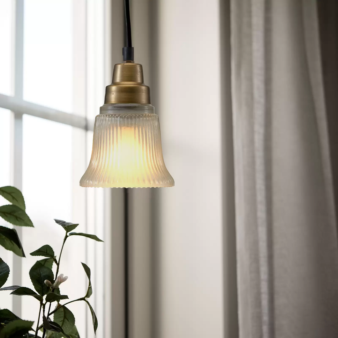 Pr Home Hängeleuchte Emmi Hängelampe Deckenlampe E27 Messingfarben Antik ø 12 Cm B-Ware - 7330976138456