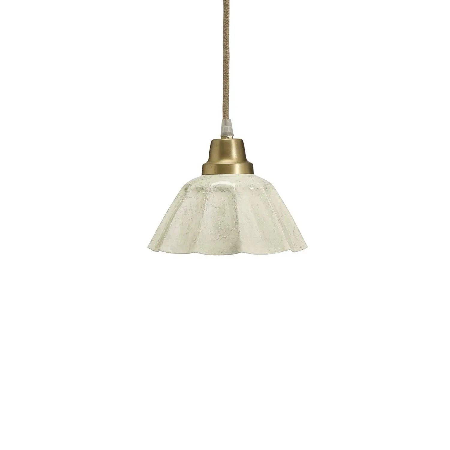 B-Ware Pr Home Hängeleuchte Pendelleuchte Ester Offwhite Stecker Eisen Emaille - 7330976140527