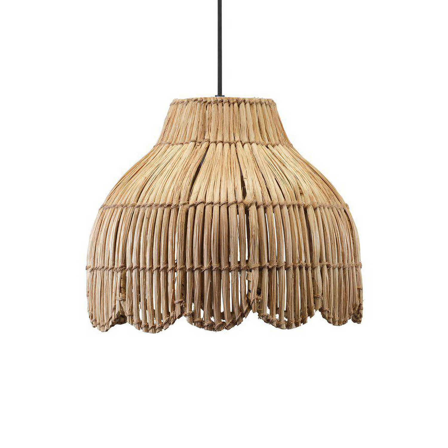 B-Ware Pr Home Hängeleuchte Pia Pendelleuchte Naturfaser Deckenlampe Leuchte E27 - 7330976138265