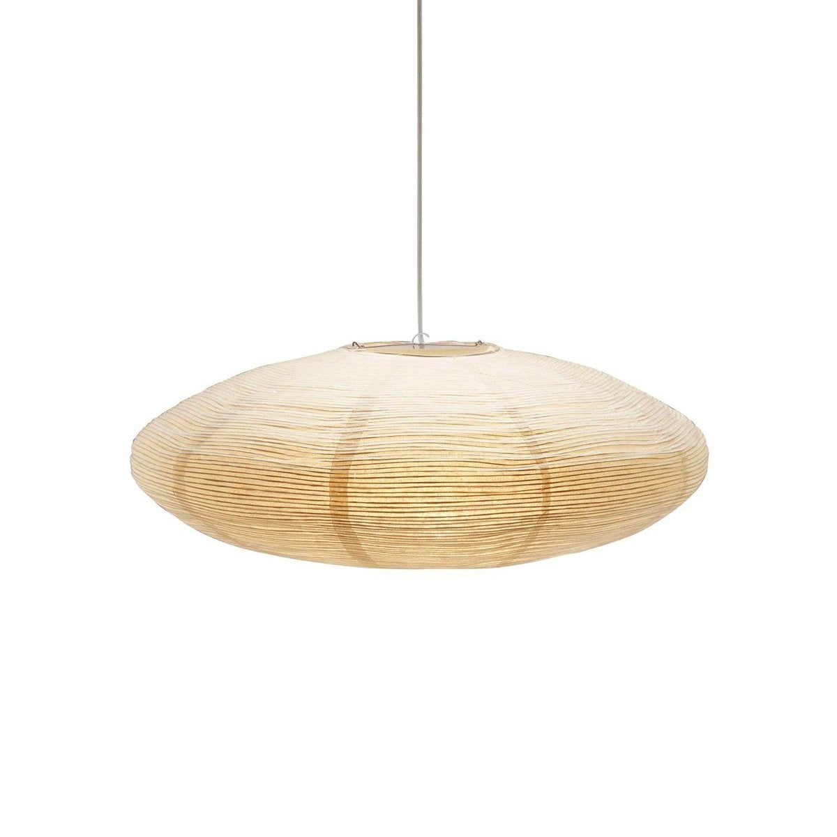 PR Home Lampenschirm Leuchtenschirm Yuni Papier Reispapier beige 58 cm Schirm - 7330976144129