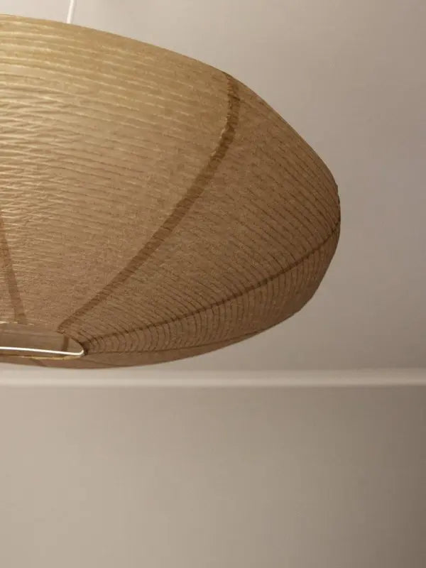 B-Ware Pr Home Lampenschirm Leuchtenschirm Yuni Papier Reispapier Beige 58 Cm Schirm - 7330976144129