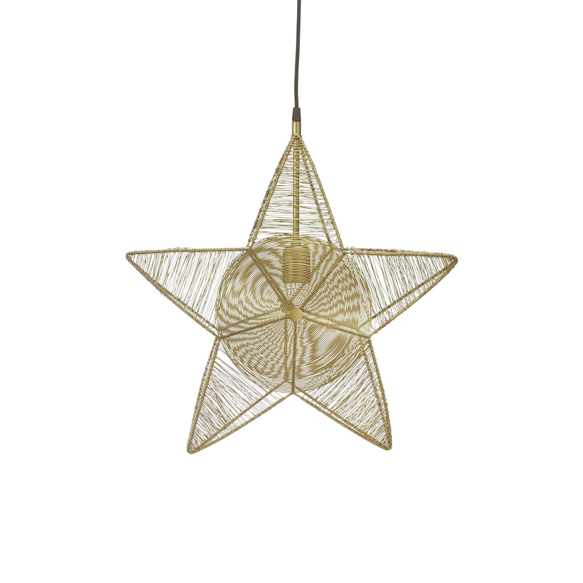 PR Home Dekostern Stern Lampe Metall creme Ø50cm Anschlussleitung SIEHE TEXT - 7330976115709