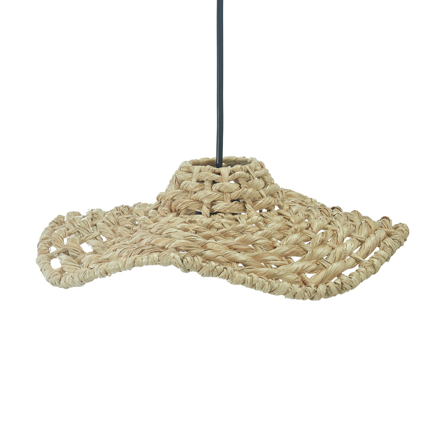 B-Ware Pr Home Hängelampe Pendelleuchte Tali Raffia Schirm ø30cm Creme Wohnzimmer  - 7330976085293