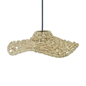 B-Ware Pr Home Hängelampe Pendelleuchte Tali Raffia Schirm ø30cm Creme Wohnzimmer