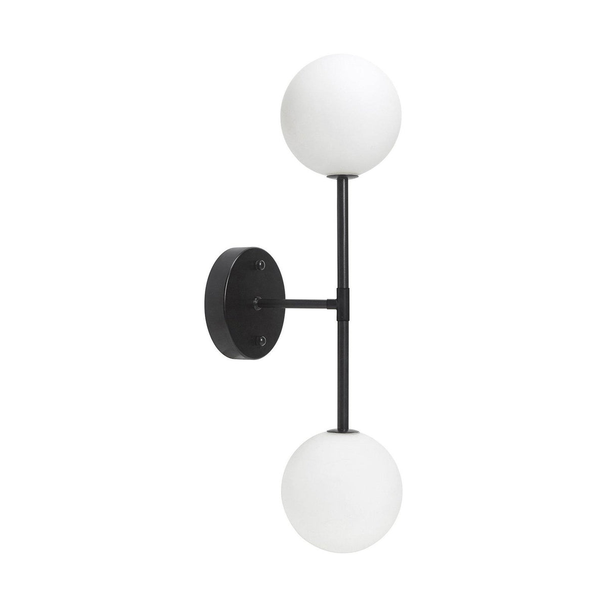 PR Home Wandleuchte Wandlampe Sigma D schwarz opal Glas Leuchtmittel inklus399 - 7330976118731
