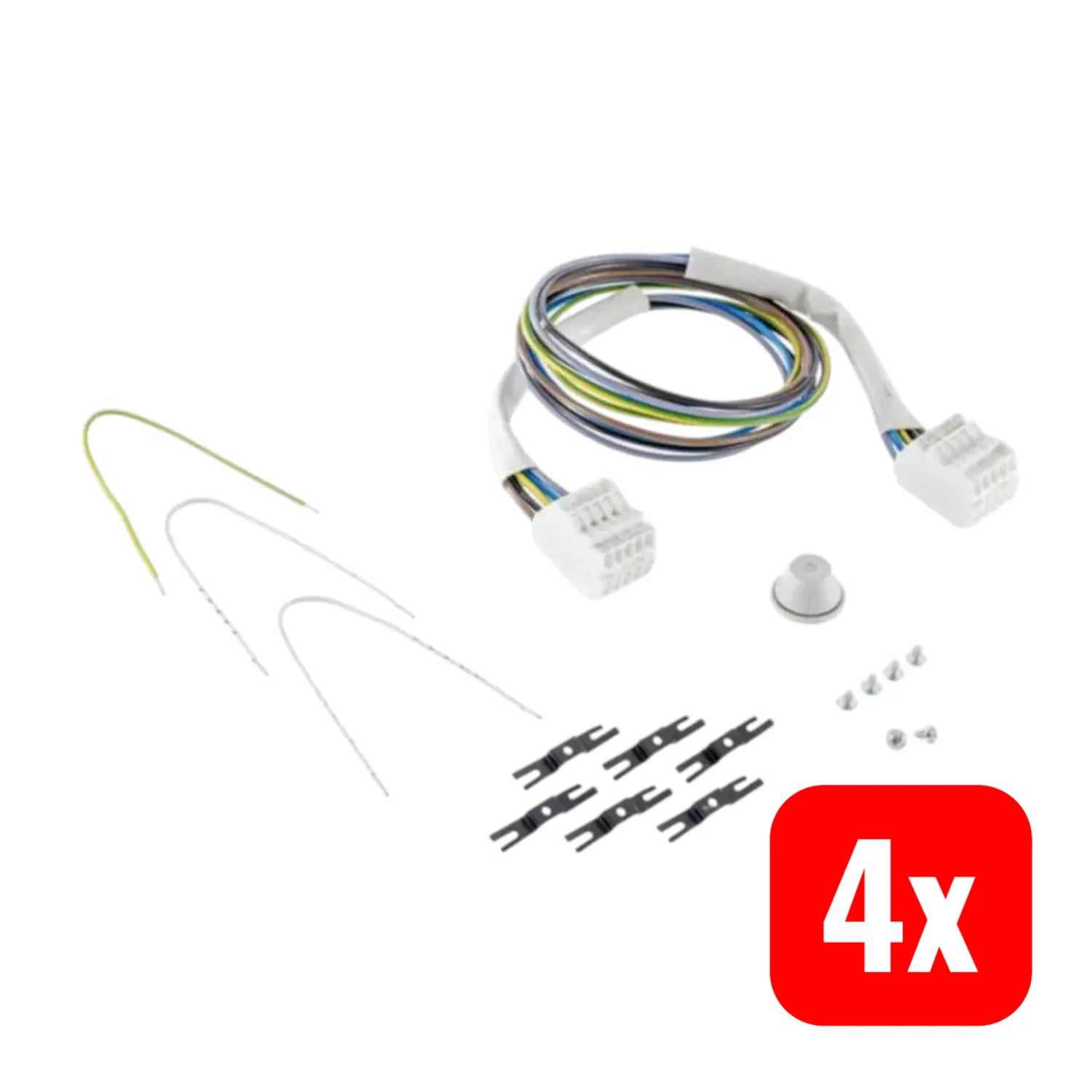 B-Ware Pracht Durchgangsverdrahtung Verbindung Kabel N5x1,5 Zubehör Leuchte Luna 4 Sets - 4018098143406