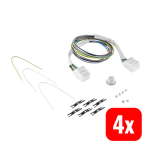 B-Ware Pracht Durchgangsverdrahtung Verbindung Kabel N5x1,5 Zubehör Leuchte Luna 4 Sets