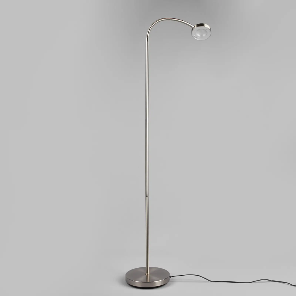 B-Ware Lindby Praktische Led Leseleuchte Mit Schwanenhals Leselampe Stehlampe H 140 Cm - 4251096518948
