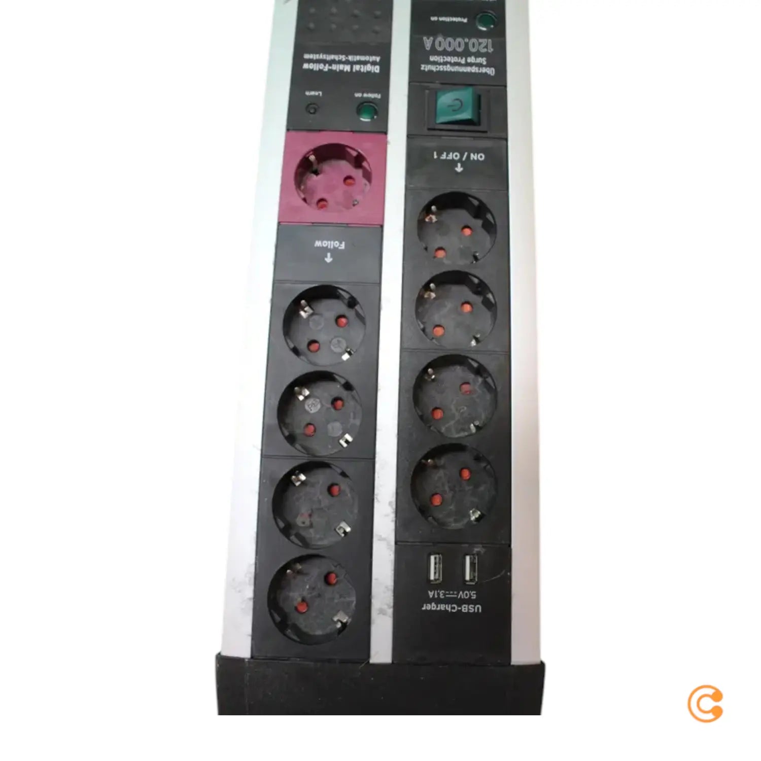 C-Ware Brennenstuhl überspannungsschutz Steckdosenleiste 11fach 1 St. Siehe Text/Foto - 4007123663026