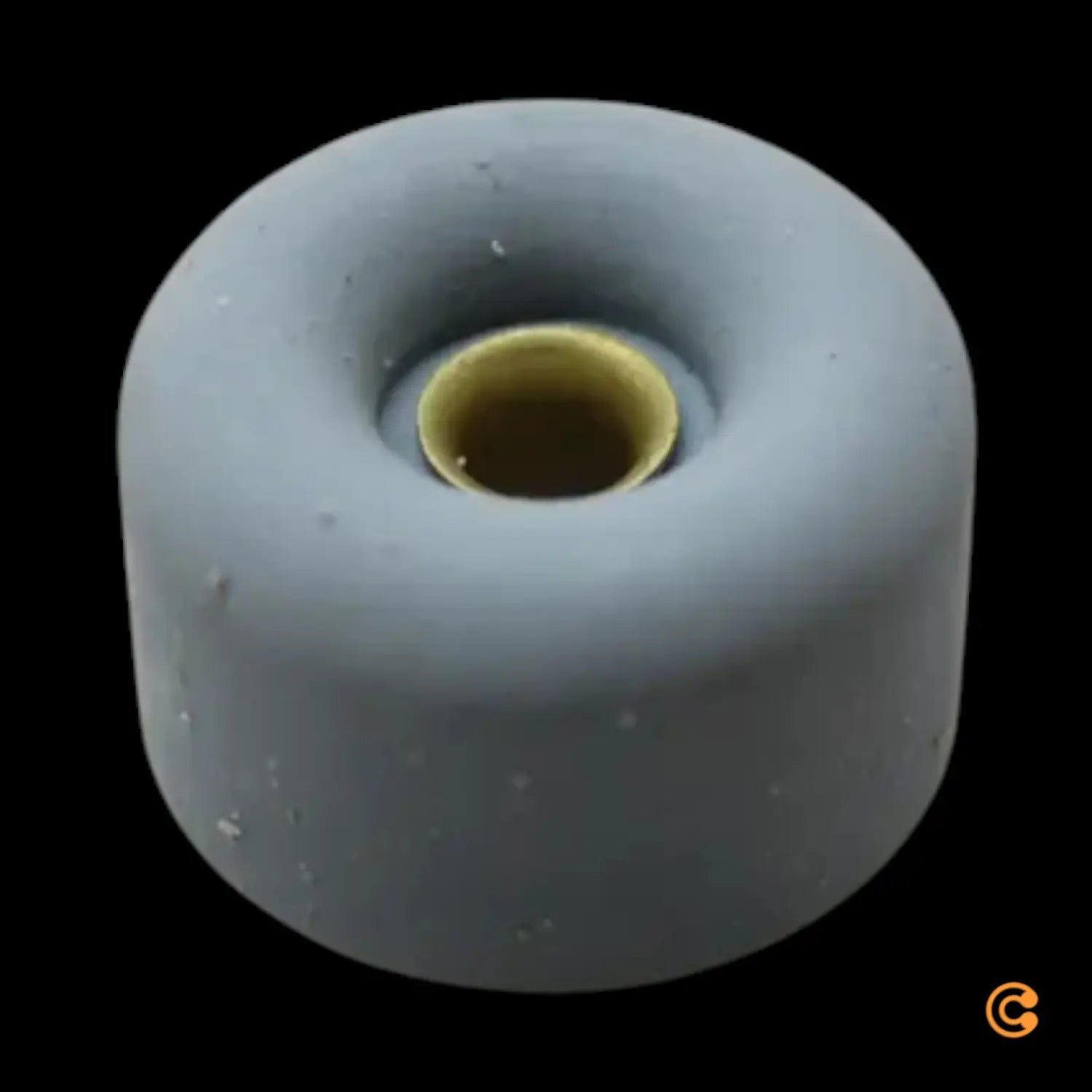 B-Ware Prestien Knüppel Türpuffer Puffer Gummi Grau Dübelmontage 30mm 18mm 100 Stück - 4054773003436