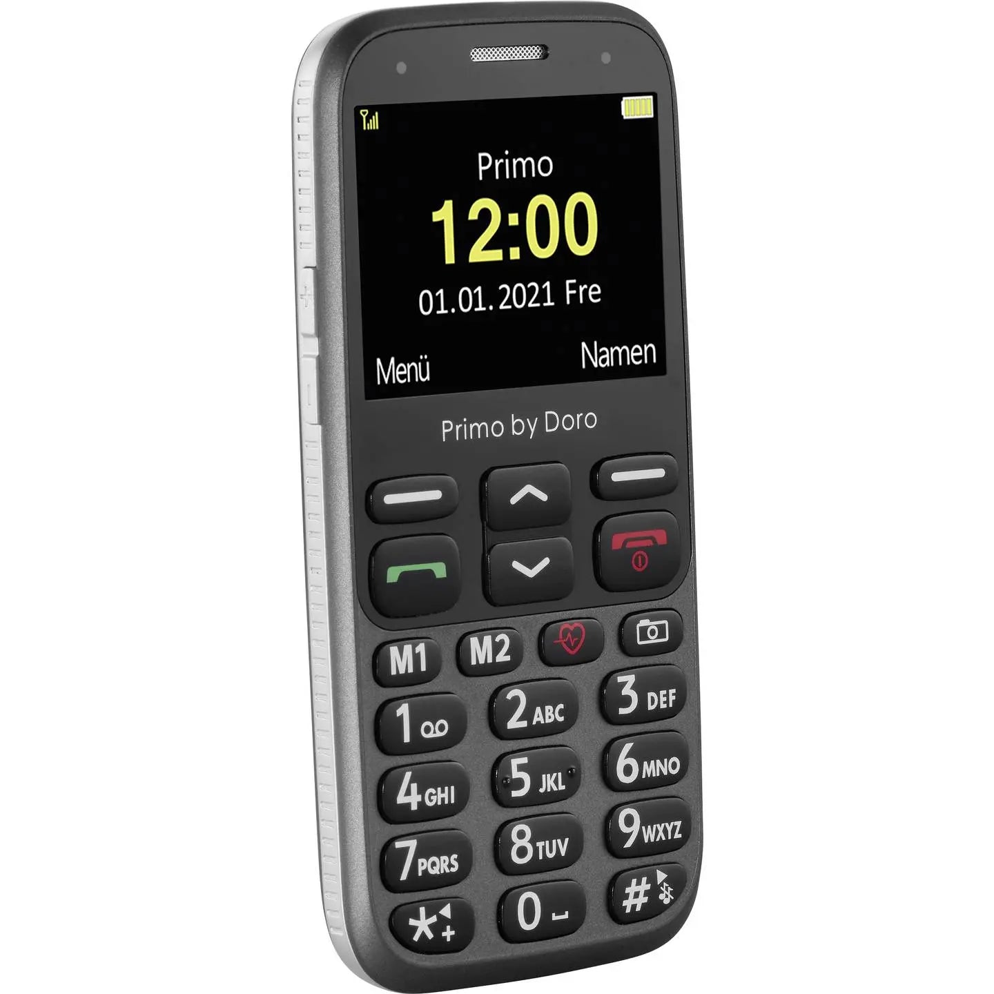 B-Ware Primo By Doro Seniorenhandy Handy Mobiltelefon 368 Sos Taste Graphite Ladeschale - 4260117674433