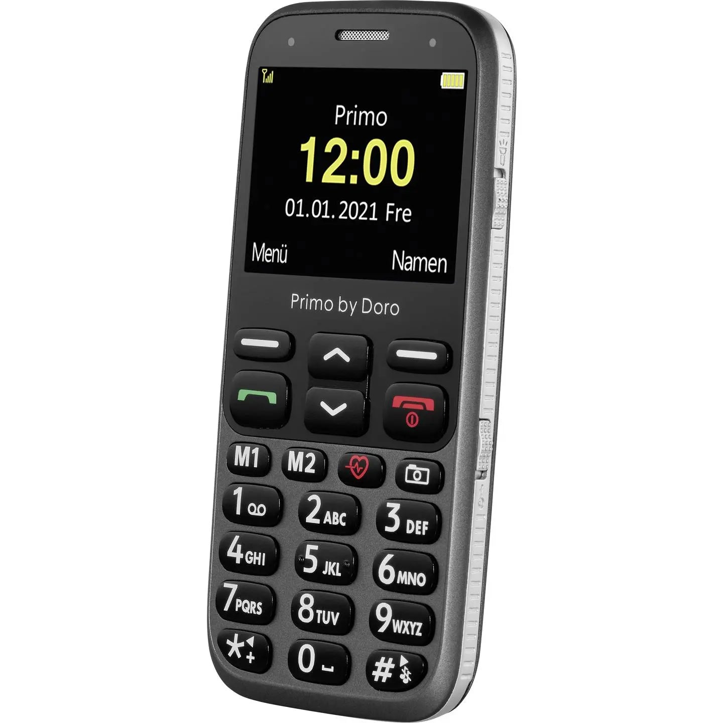 B-Ware Primo By Doro Seniorenhandy Handy Mobiltelefon 368 Sos Taste Graphite Ladeschale - 4260117674433