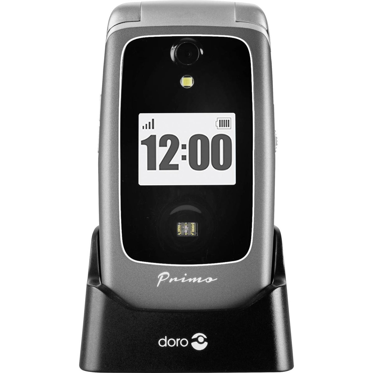 Primo by Doro 418 Senioren Handy Mobiltelefon Graphit Notruf Sensor DEFEKTWARE - 4260117674464