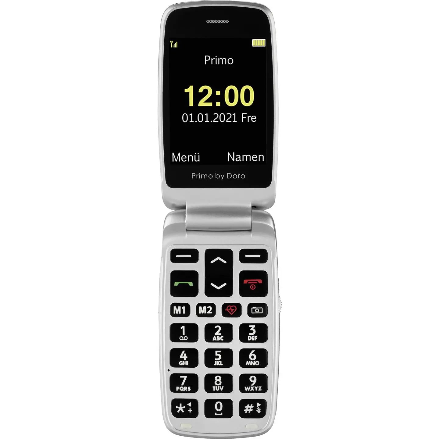 B-Ware Primo By Doro 418 Senioren Handy Mobiltelefon Graphit Notruf Sturzsensor Bt - 4260117674464