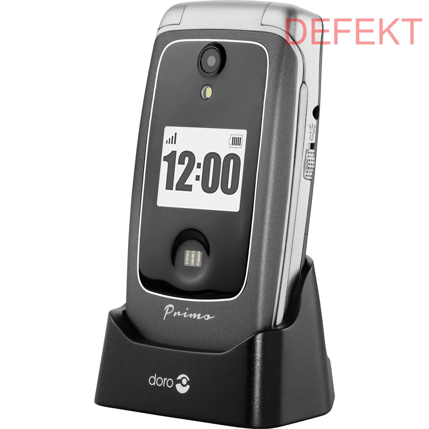 D-Ware Primo By Doro 418 Senioren Handy Graphit Notruf Sturzsensor Defektware - 4260117674464