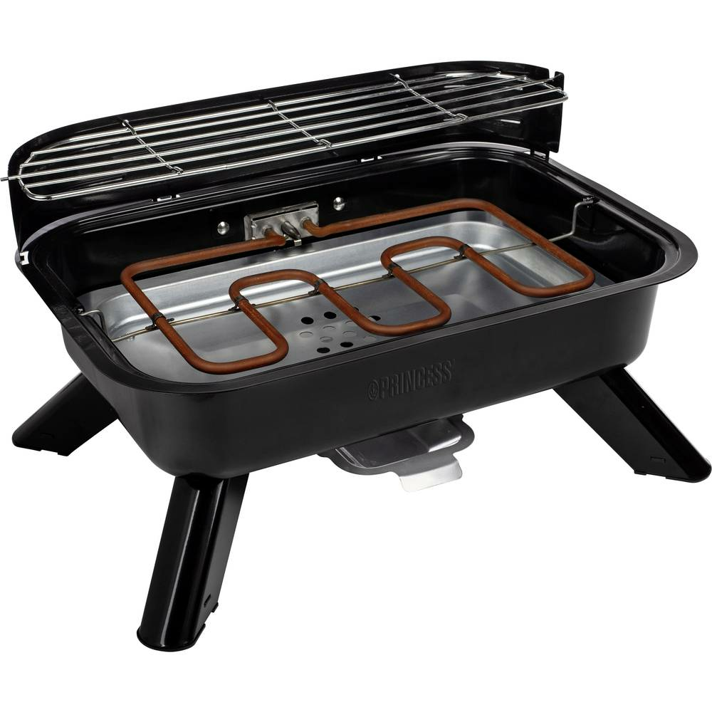 B-Ware Princess 01.112252.01.001 Elektrogrill Holzkohlegrill Grill Windschutz Standfuß - 8713016071002