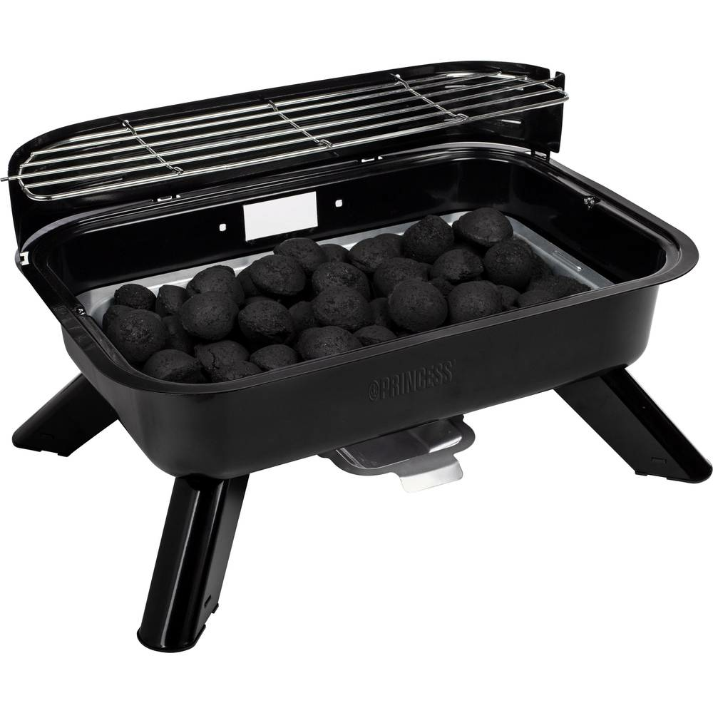 B-Ware Princess 01.112252.01.001 Elektrogrill Holzkohlegrill Grill Windschutz Standfuß - 8713016071002