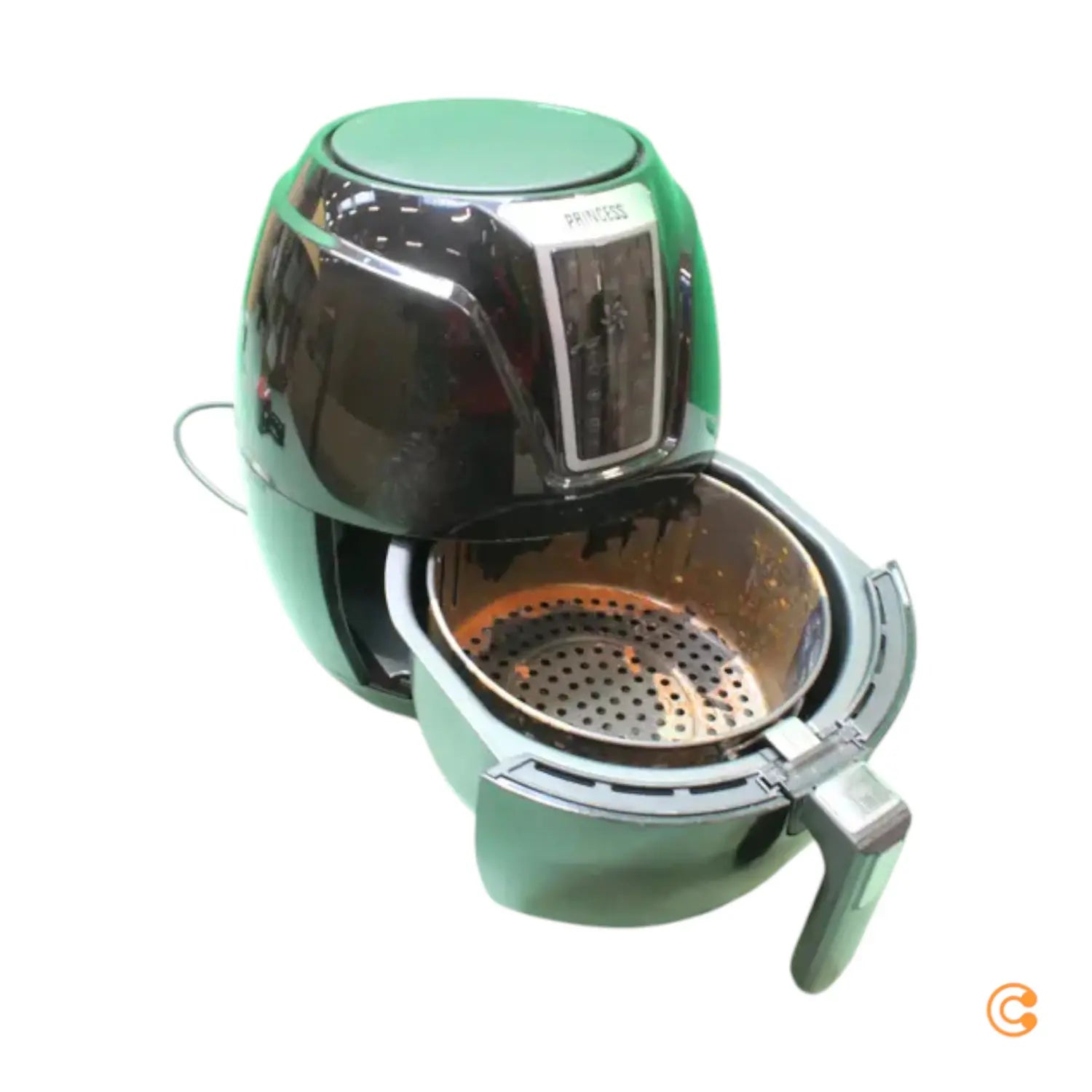 C-Ware Princess 01.182021.01.001 Heißluft Fritteuse 1400 W Schwarz Siehe Text/Foto - 8713016048257