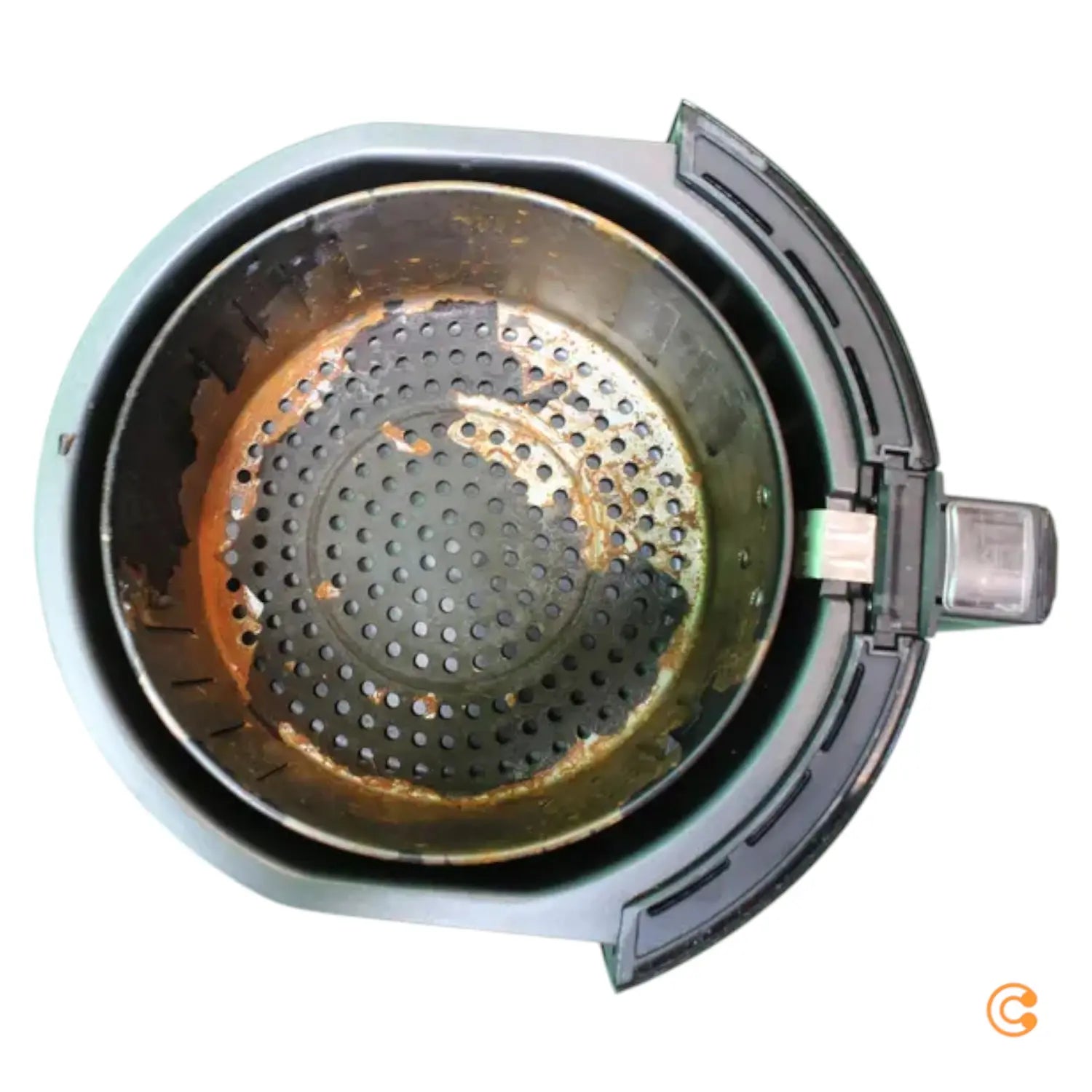 C-Ware Princess 01.182021.01.001 Heißluft Fritteuse 1400 W Schwarz Siehe Text/Foto - 8713016048257