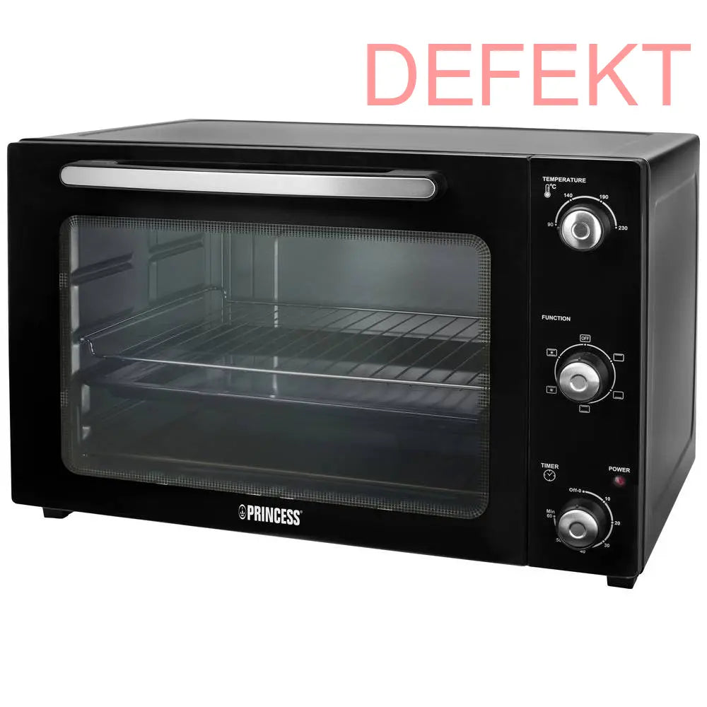 D-Ware Princess 112759 Minibackofen Backofen Tischbackofen Grill Umluft 55 L Defektware - 8713016089632