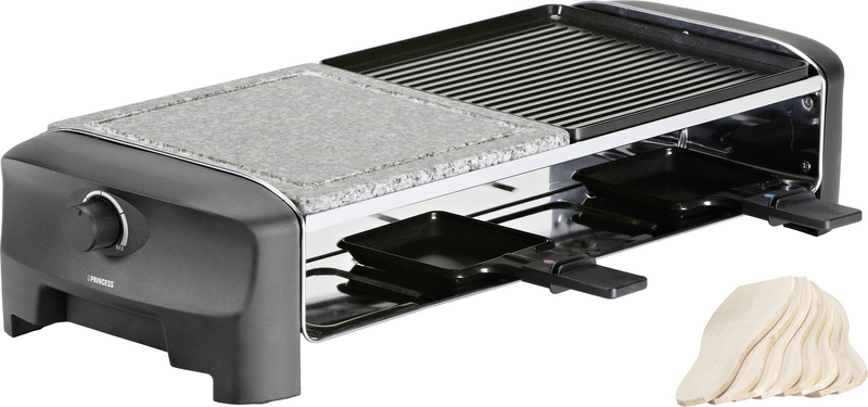B-Ware Princess 162820 8 Pfännchen Raclette Pfännchenraclette Grillplatte - 8712836320765