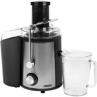 B-Ware Princess Entsafter 700 W Schwarz Silber Saftpresse Saft Presse Obstpresse Juicer - 8713016066671