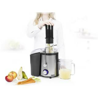B-Ware Princess Entsafter 700 W Schwarz Silber Saftpresse Saft Presse Obstpresse Juicer - 8713016066671