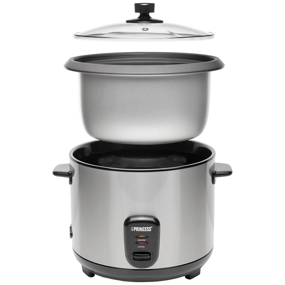 B-Ware Princess 01.271950.01.001 Reiskocher Edelstahl Schwarz Küchengerät Kochtopf - 8712836320192