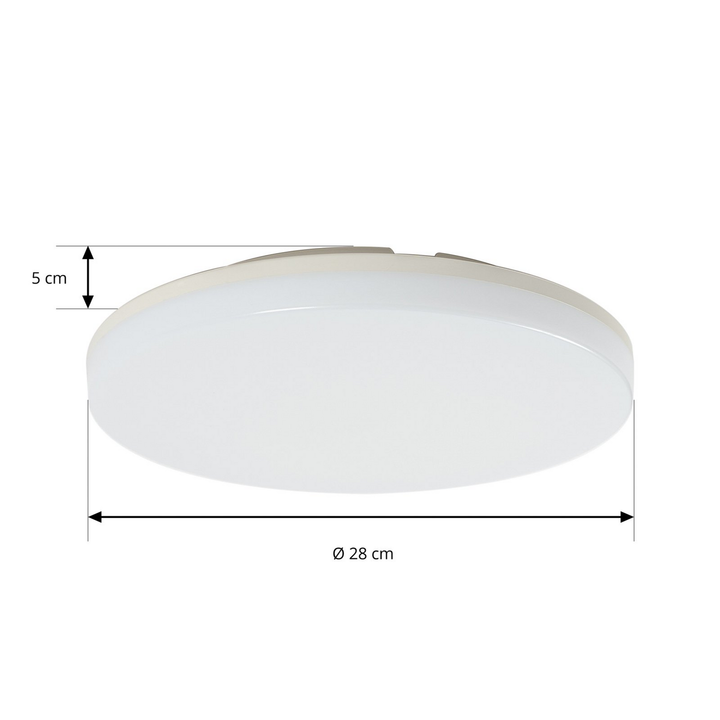 Prios Artin Led Lampe Sensor Deckenleuchte Rund Weiß 28 Cm Bewegungsmelder Lampe B-Ware - 4251911707373