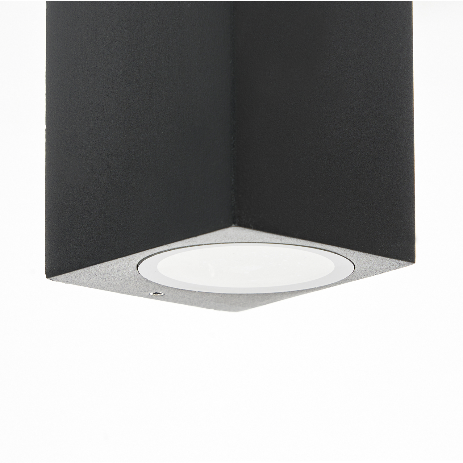 B-Ware Prios Außenwandleuchte Wandlampe Led Schwarz Eckig 10 Cm Lampe Spot 4 Stück - 4251911759549