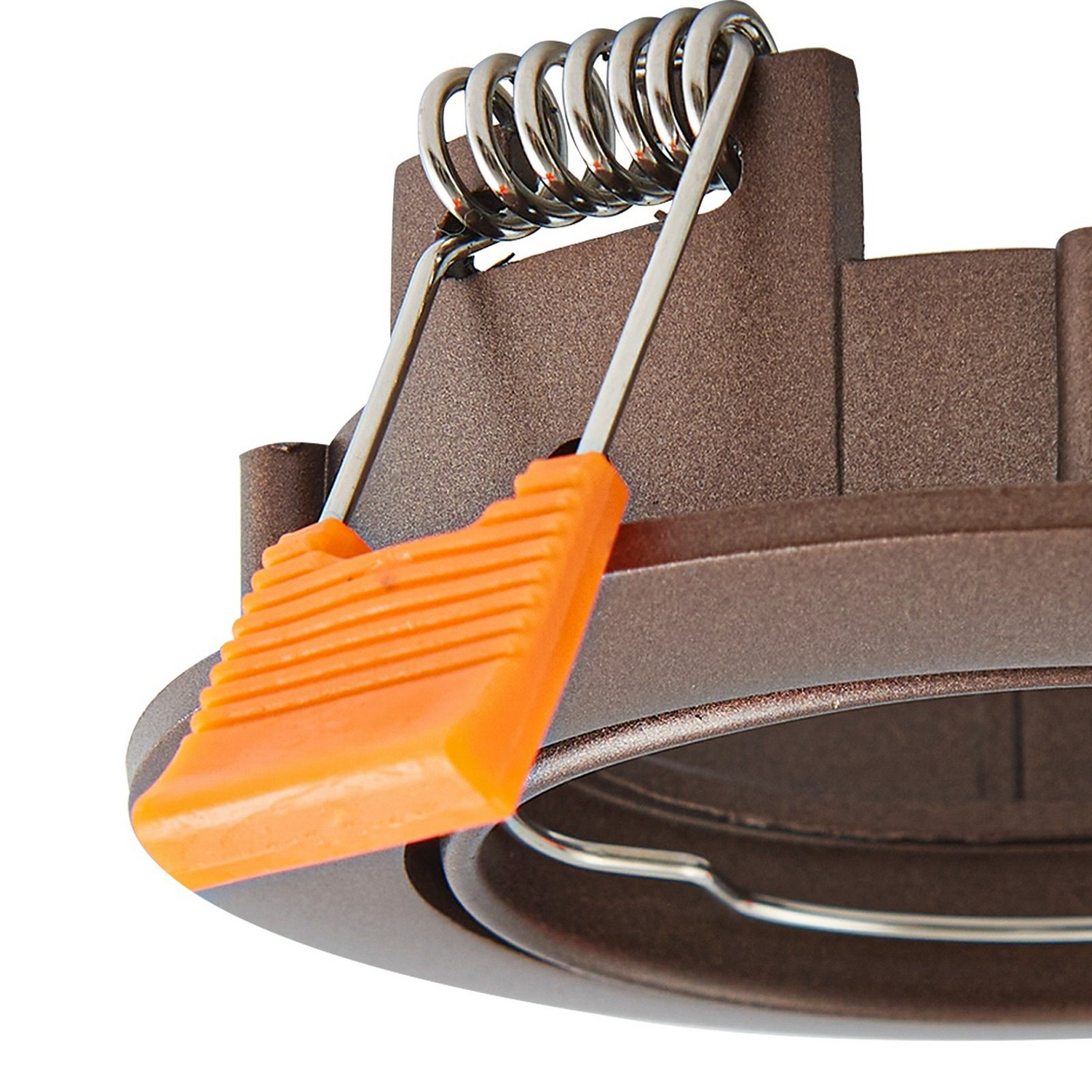 B-Ware Prios Deckeneinbauleuchte Einbaulampe Fibur Bronze Zink 8,2 Cm 8 Stück - 4251911795615