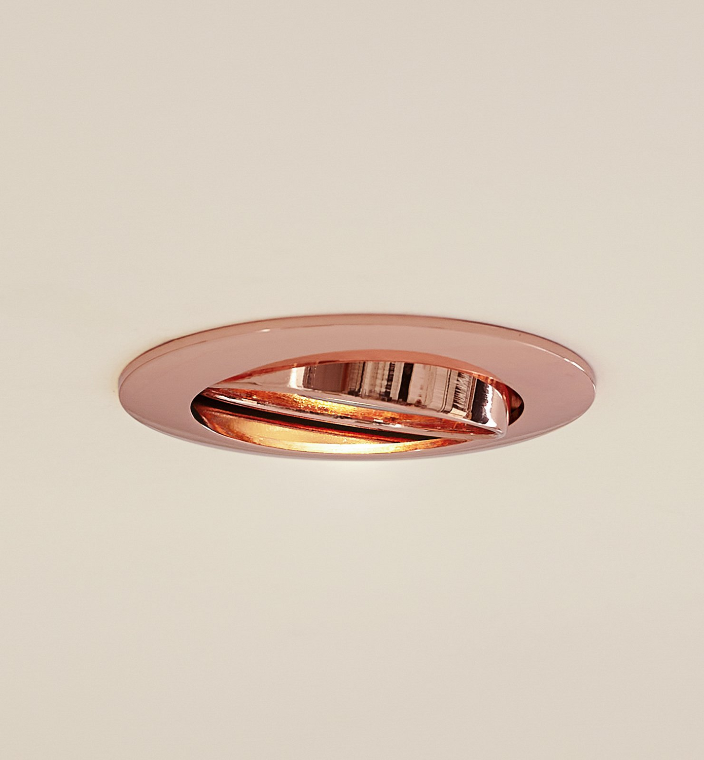 B-Ware Prios Deckeneinbauleuchte Einbaulampe Fibur Kupfer Zink 8 2 Cm Gu10 8 Stück - 4251911795639