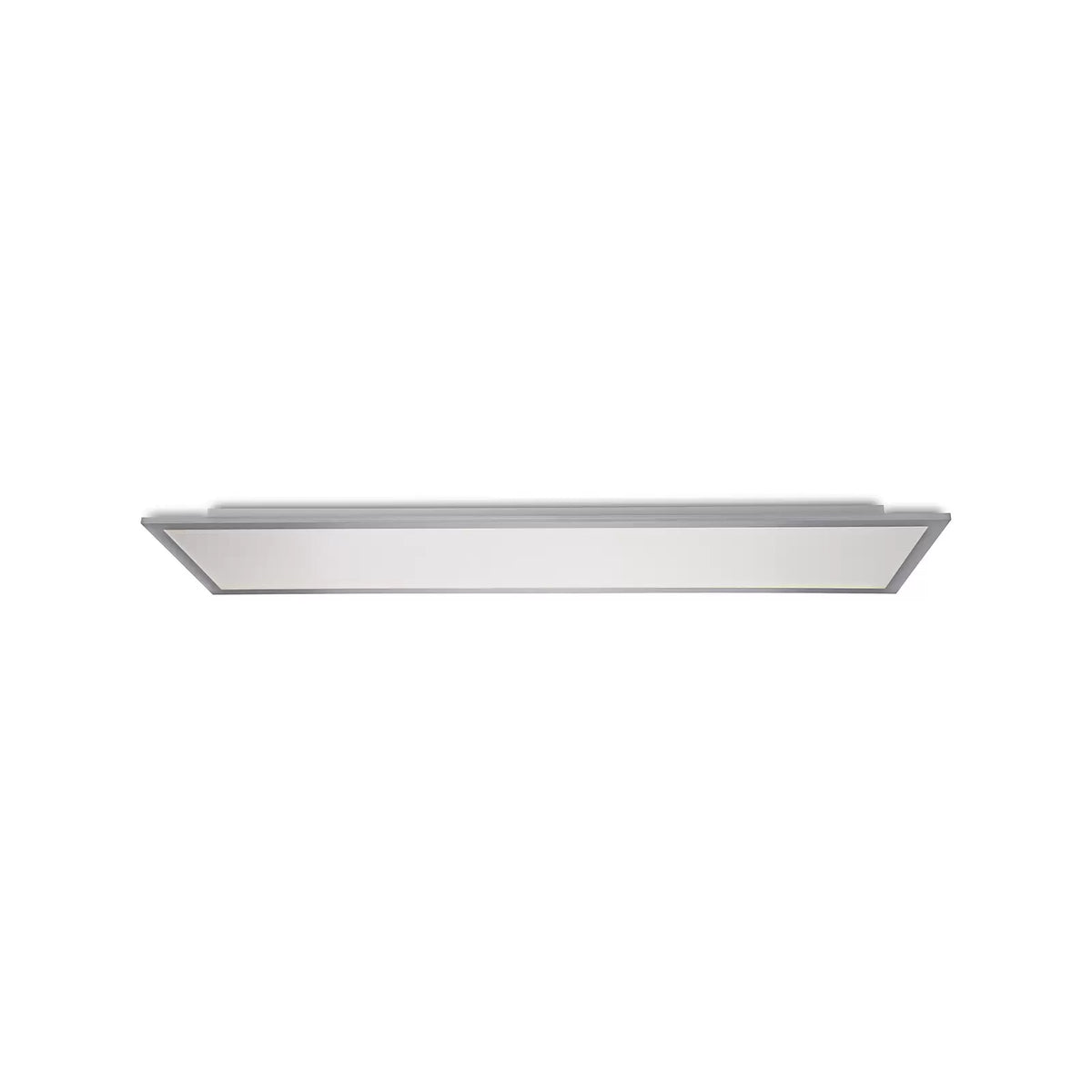 PRIOS LED Panel Deckenleuchte Lichtpaneel weiss silber Kunststoff Aluminium 120 - 4251911754452