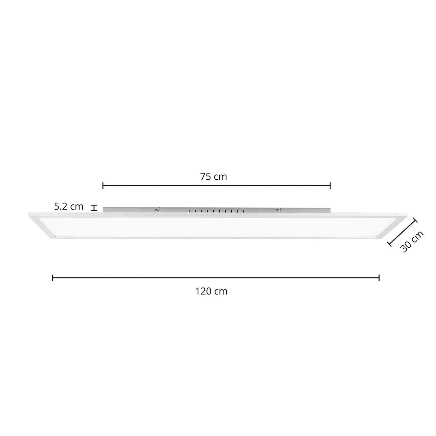 B-Ware Prios Gelora Led Panel Deckenlampe Deckenleuchte Lampe Leuchte Cct 120x30 Cm Led