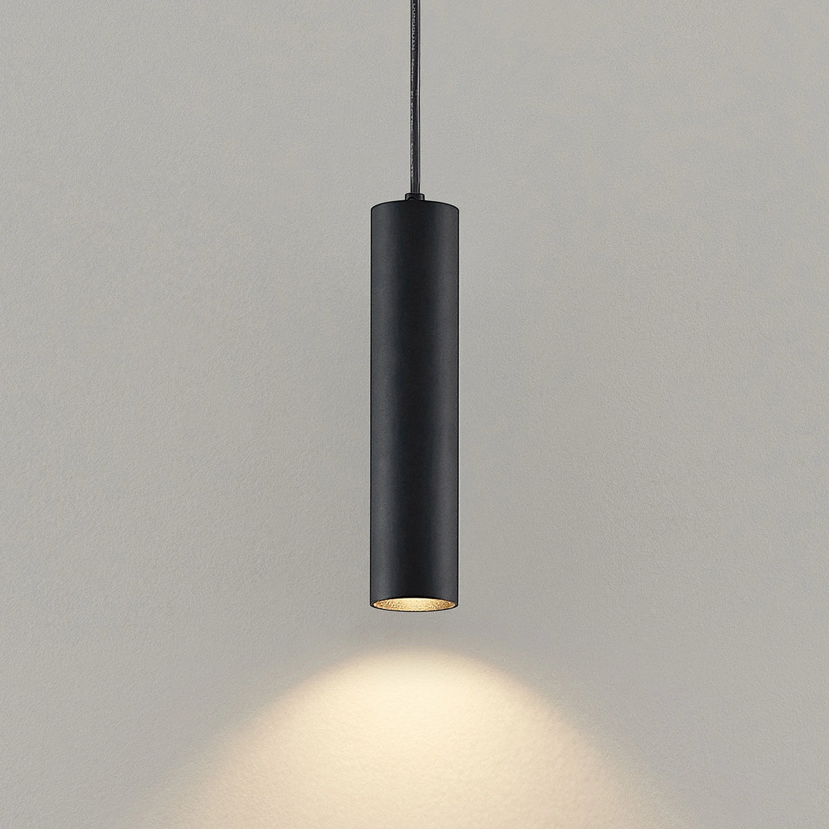 Prios Hängelampe Neliyah LED Pendelleuchte dimmbar schwarz Aluminium 25cm Höhe - 4251911711585