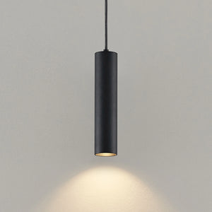 B-Ware Prios Hängelampe Neliyah LED Pendelleuchte dimmbar schwarz Aluminium 25cm Höhe